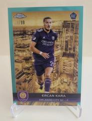 Ercan Kara [Aqua] #BCS-15 Soccer Cards 2023 Topps Chrome MLS Big City Strikers Prices