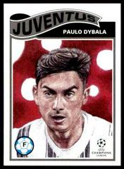 Paulo Dybala Soccer Cards 2021 Topps Living UEFA Champions League Prices
