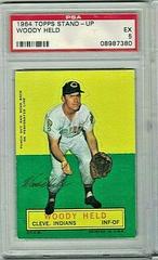 Woody Held Baseball Cards 1964 Topps Stand Up Prices