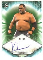 Keith Lee [Green] #A-KL Wrestling Cards 2021 Topps WWE Autographs Prices