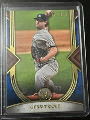 Gerrit Cole [Sapphire] #63 Baseball Cards 2022 Topps Museum Collection Prices