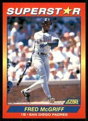 Fred McGriff #65 Baseball Cards 1992 Score Superstars Prices