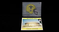 New Orleans Saints Helmet [Foil] Football Cards 1988 Panini Sticker Prices