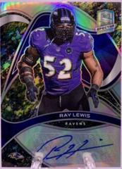 Ray Lewis [Splatter] #SIG-RLE Football Cards 2022 Panini Spectra Signatures Prices