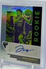 Josh Minott #FA-JMI Basketball Cards 2022 Panini Chronicles Draft Picks Flux Rookie Autographs Prices