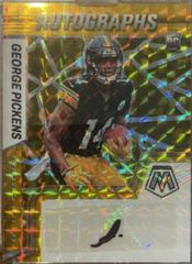 George Pickens [Gold] #RAM-GP Football Cards 2022 Panini Mosaic Rookie Autographs Prices