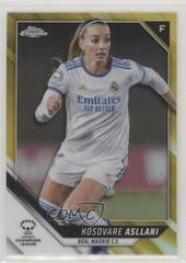 Kosovare Asllani [Gold Refractor] Soccer Cards 2021 Topps Chrome UEFA Women’s Champions League Prices