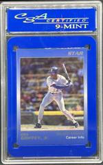 Ken Griffey Jr. [Silver Series] Baseball Cards 1988 Star Griffey Jr Prices