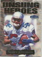 Shawn Jefferson #17 Football Cards 1999 Fleer Unsung Heroes Prices