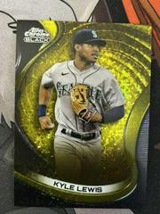 Kyle Lewis [Gold Mini Diamond] Baseball Cards 2022 Topps Chrome Black Prices