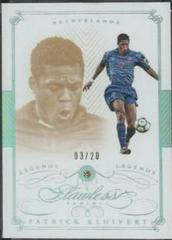 Patrick Kluivert [Ruby] Soccer Cards 2016 Panini Flawless Prices