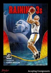 Chris Mullin [Red Wave] #20 Basketball Cards 2022 Panini Donruss Optic Raining 3s Prices