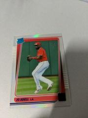 Jo Adell [Purple] #11 Baseball Cards 2021 Panini Chronicles Clearly Donruss Prices