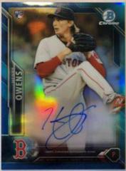 Henry Owens [Blue Refractor] #CRA-HOW Baseball Cards 2016 Bowman Chrome Rookie Autographs Prices