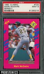 Mark McGwire [Series II] Baseball Cards 1990 Classic Prices