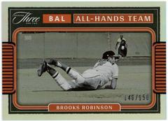 Brooks Robinson #AHT-15 Baseball Cards 2022 Panini Three and Two All Hands Team Prices
