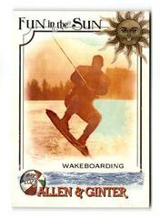 Wakeboarding Baseball Cards 2023 Topps Allen & Ginter Fun in the Sun Prices