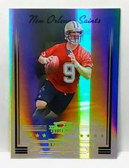 Drew Brees [Gold Holofoil] #74 Football Cards 2006 Panini Donruss Threads Prices