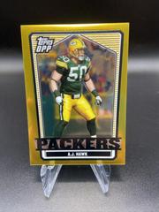A.J. Hawk [Chrome Gold] #72 Football Cards 2007 Topps Draft Picks & Prospects Prices