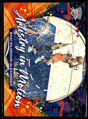 Shai Gilgeous-Alexander #30 Basketball Cards 2023 Panini Court Kings Artistry in Motion Prices