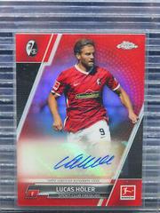 Lucas Holer [Red] Soccer Cards 2021 Topps Chrome Bundesliga Autographs Prices