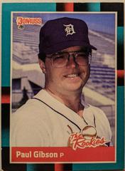 Paul Gibson Baseball Cards 1988 Donruss Rookies Prices