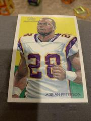 Adrian Peterson Football Cards 2009 Topps National Chicle Prices