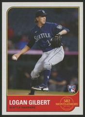Logan Gilbert #6 Baseball Cards 2022 Topps 582 Montgomery Club Set 1 Prices