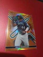 Julio Rodriguez [Orange] #23 Baseball Cards 2022 Topps Finest Prices