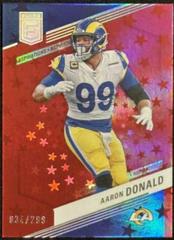 Aaron Donald [Aspirations Stars] #2 Football Cards 2023 Panini Donruss Elite Prices
