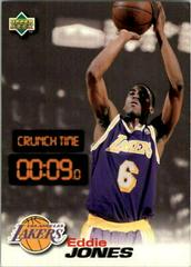Eddie Jones #CT23 Basketball Cards 1997 Upper Deck Nestle Crunch Time Prices