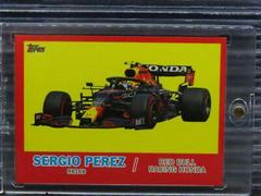 Sergio Perez [Red] #T61-SP Racing Cards 2021 Topps Formula 1 1961 Sports Cars Prices