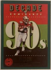 Jerry Rice [Green] #DOD-8 Football Cards 2023 Panini Legacy Decade of Dominance Prices