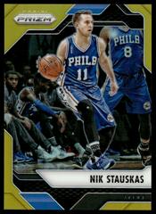 Nik Stauskas [Gold Prizm] #10 Basketball Cards 2016 Panini Prizm Prices