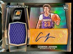 Cameron Johnson #RA-CJN Basketball Cards 2019 Panini Obsidian Rookie Autographs Prices