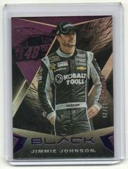 Jimmie Johnson [Purple] #12 Racing Cards 2022 Panini Chronicles Nascar Black Prices