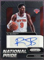 RJ Barrett #NPS-RJB Basketball Cards 2021 Panini Chronicles National Pride Signatures Prices