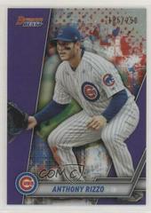 Anthony Rizzo [Purple Refractor] #46 Baseball Cards 2019 Bowman's Best Prices
