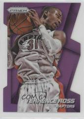 Terrence Ross [Purple Die Cut Prizm] #4 Basketball Cards 2014 Panini Prizm Prices