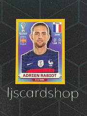 Adrien Rabiot #FRA13 Soccer Cards 2022 Panini World Cup Qatar Stickers Prices