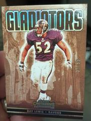 Ray Lewis [Silver] #GLD-RLE Football Cards 2022 Panini Contenders Gladiators Prices
