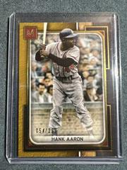 Hank Aaron [Gold] Baseball Cards 2023 Topps Museum Collection Prices