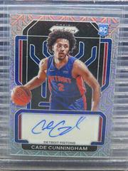 Cade Cunningham [Mojo Prizm] Basketball Cards 2021 Panini Prizm Rookie Signatures Prices