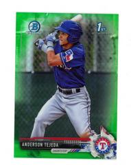 Anderson Tejeda [Green Refractor] #BCP247 Baseball Cards 2017 Bowman Chrome Prospects Prices