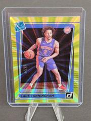 Cade Cunningham [Yellow Laser] Basketball Cards 2021 Panini Donruss Prices
