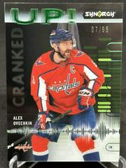 Alex Ovechkin [Green] #CU-AO Hockey Cards 2022 Upper Deck Synergy Cranked Up Prices