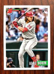 Alec Bohm #19 Baseball Cards 2021 Bowman Heritage Prices