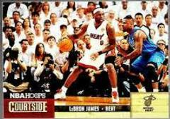 Lebron James Basketball Cards 2011 Panini Hoops Courtside Prices