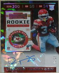 Darwin Thompson [Autograph Cracked Ice] Football Cards 2019 Panini Contenders Prices