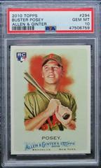 Buster Posey #294 Baseball Cards 2010 Topps Allen & Ginter Prices